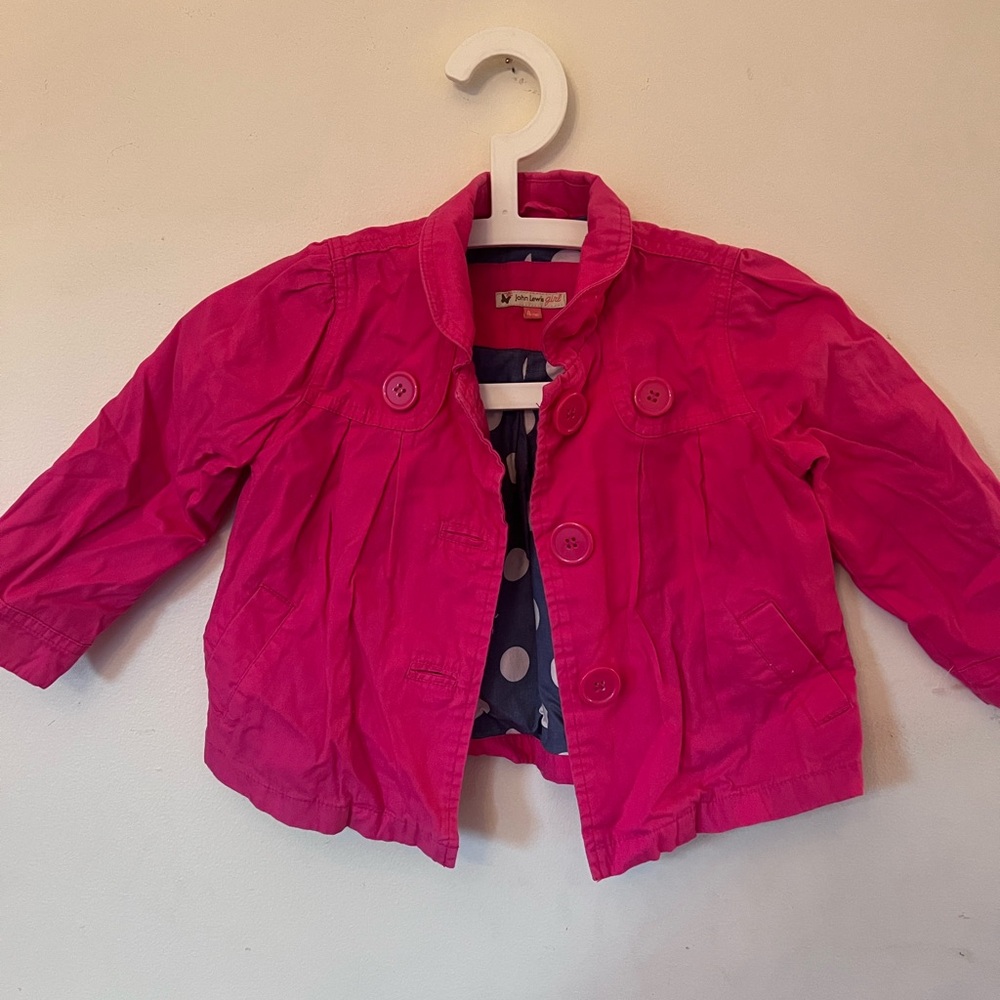 Lightweight Pink Raincoat for Kids